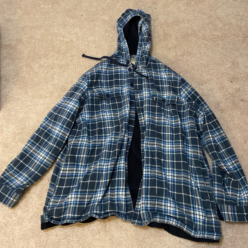 LL. Bean fuzzy flannel